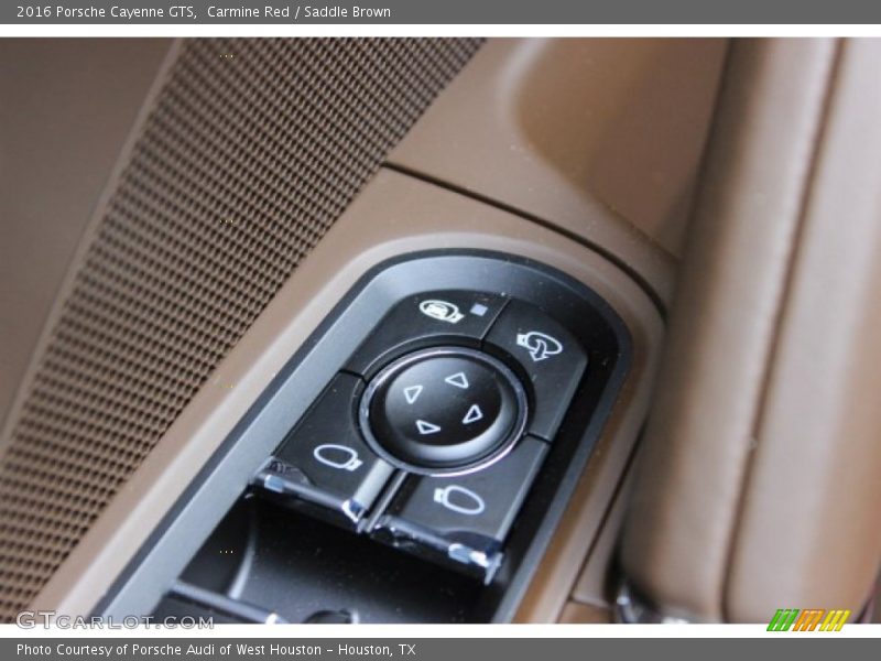 Carmine Red / Saddle Brown 2016 Porsche Cayenne GTS