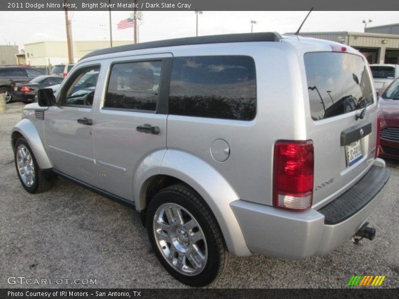Bright Silver Metallic / Dark Slate Gray 2011 Dodge Nitro Heat