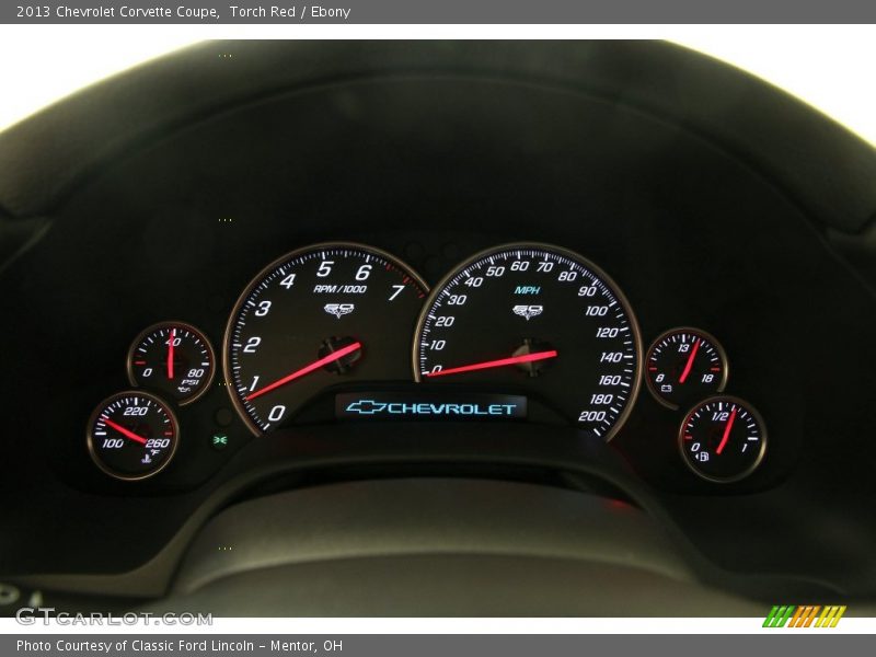 Torch Red / Ebony 2013 Chevrolet Corvette Coupe