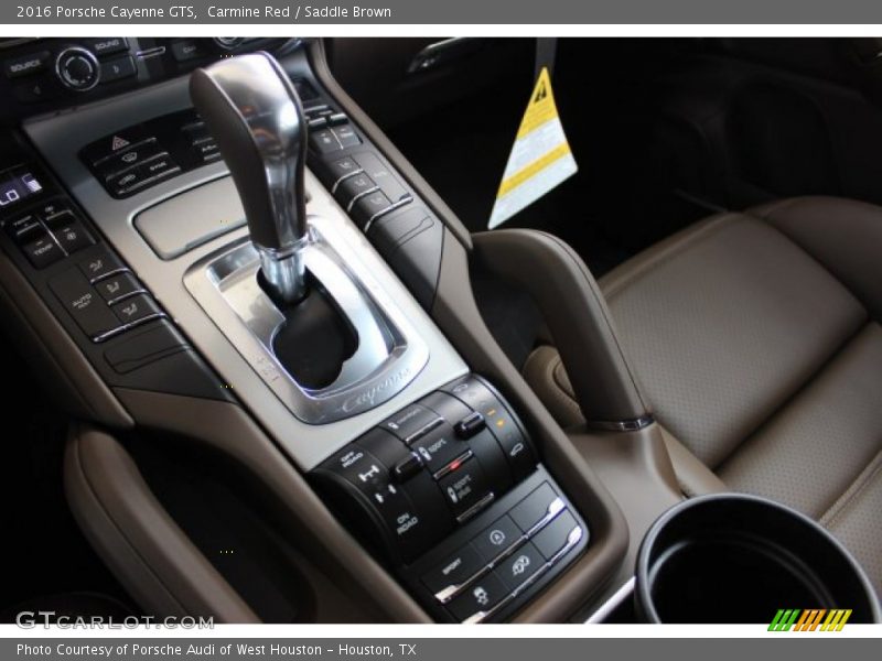 Carmine Red / Saddle Brown 2016 Porsche Cayenne GTS