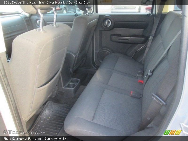 Bright Silver Metallic / Dark Slate Gray 2011 Dodge Nitro Heat