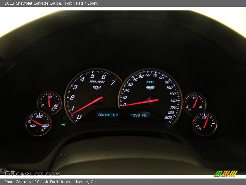 Torch Red / Ebony 2013 Chevrolet Corvette Coupe