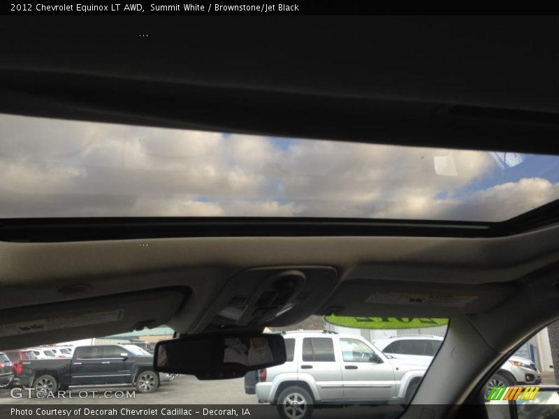 Summit White / Brownstone/Jet Black 2012 Chevrolet Equinox LT AWD