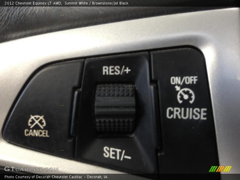 Summit White / Brownstone/Jet Black 2012 Chevrolet Equinox LT AWD