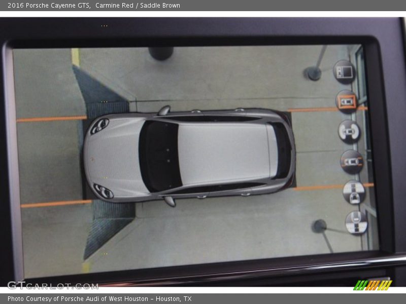 Carmine Red / Saddle Brown 2016 Porsche Cayenne GTS