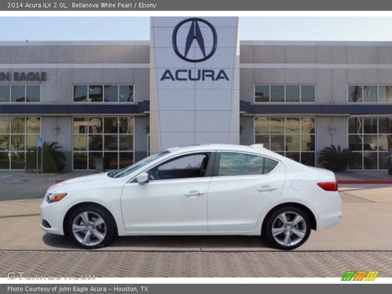 Bellanova White Pearl / Ebony 2014 Acura ILX 2.0L