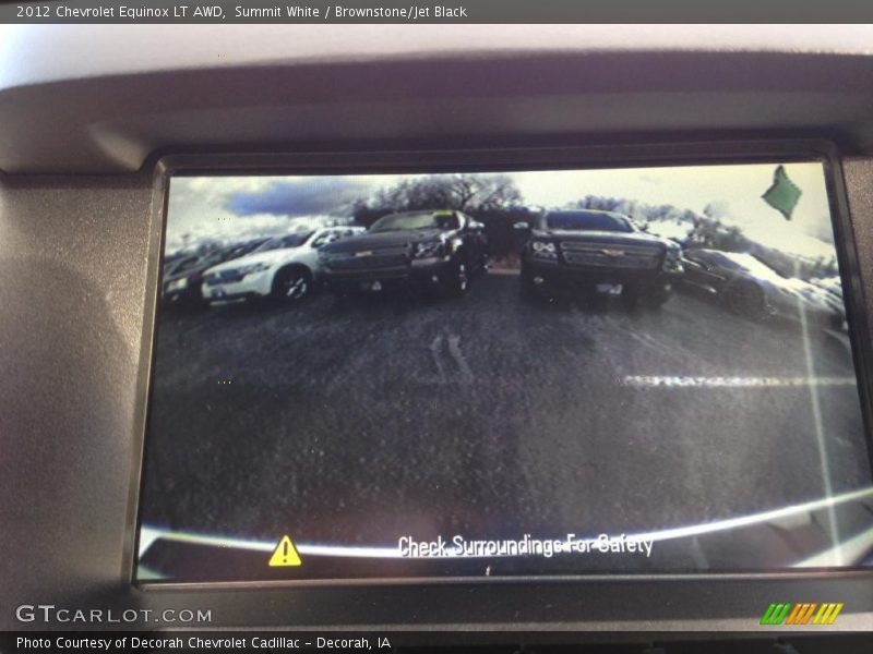 Summit White / Brownstone/Jet Black 2012 Chevrolet Equinox LT AWD