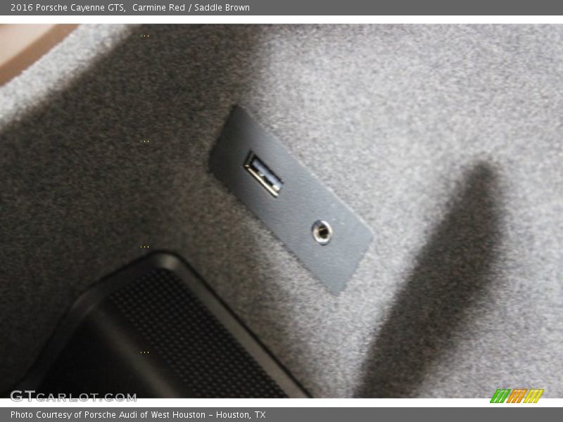 Carmine Red / Saddle Brown 2016 Porsche Cayenne GTS