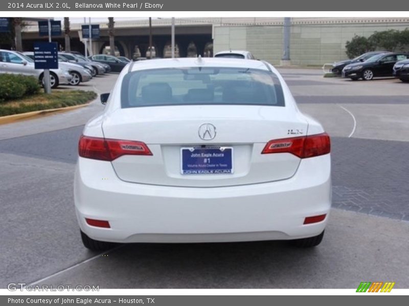 Bellanova White Pearl / Ebony 2014 Acura ILX 2.0L