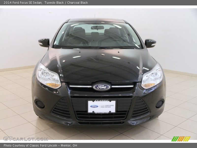 Tuxedo Black / Charcoal Black 2014 Ford Focus SE Sedan