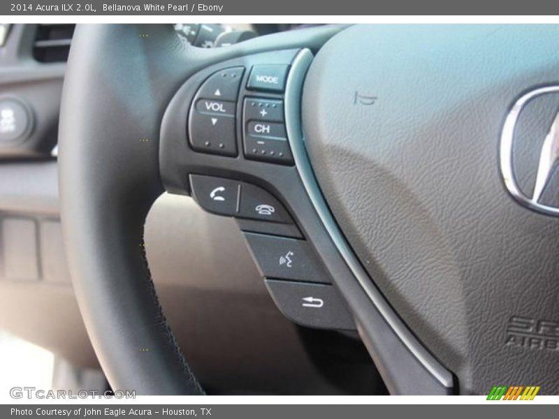 Bellanova White Pearl / Ebony 2014 Acura ILX 2.0L