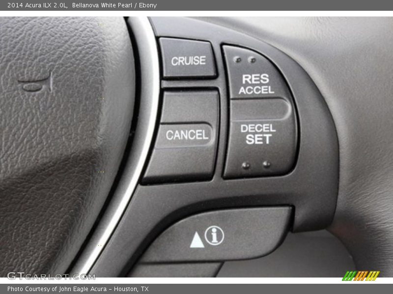 Bellanova White Pearl / Ebony 2014 Acura ILX 2.0L