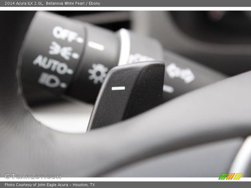Bellanova White Pearl / Ebony 2014 Acura ILX 2.0L