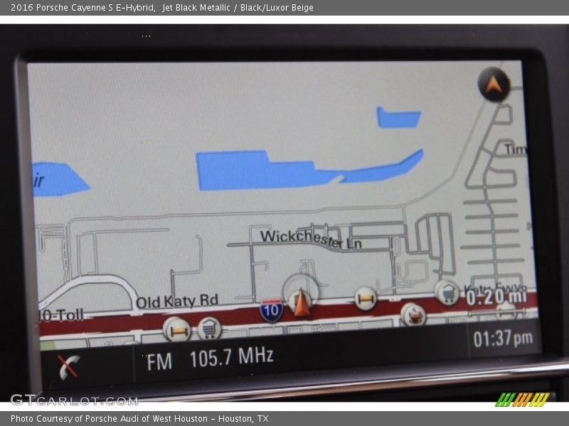 Navigation of 2016 Cayenne S E-Hybrid