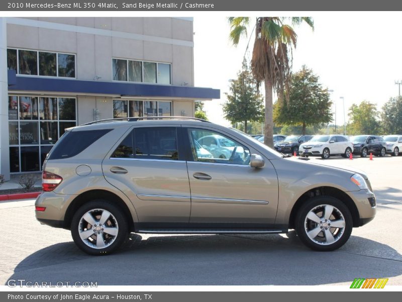 Sand Beige Metallic / Cashmere 2010 Mercedes-Benz ML 350 4Matic