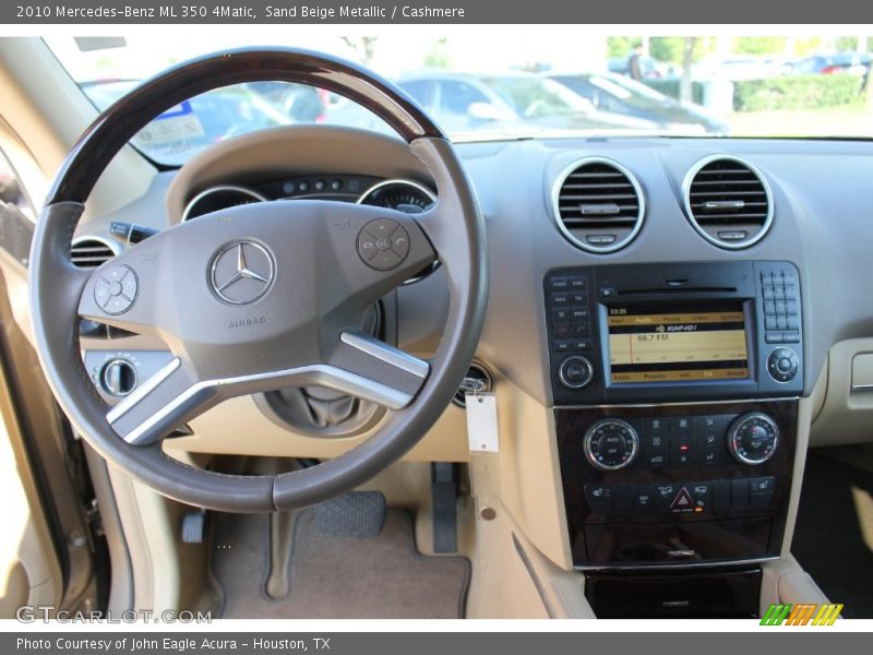 Sand Beige Metallic / Cashmere 2010 Mercedes-Benz ML 350 4Matic