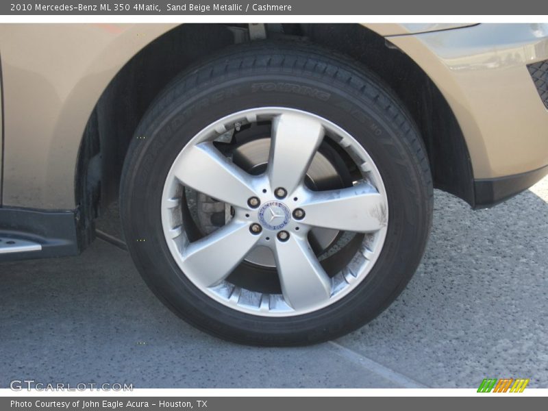 Sand Beige Metallic / Cashmere 2010 Mercedes-Benz ML 350 4Matic