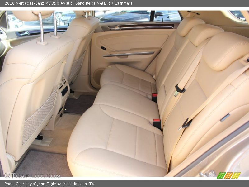 Sand Beige Metallic / Cashmere 2010 Mercedes-Benz ML 350 4Matic
