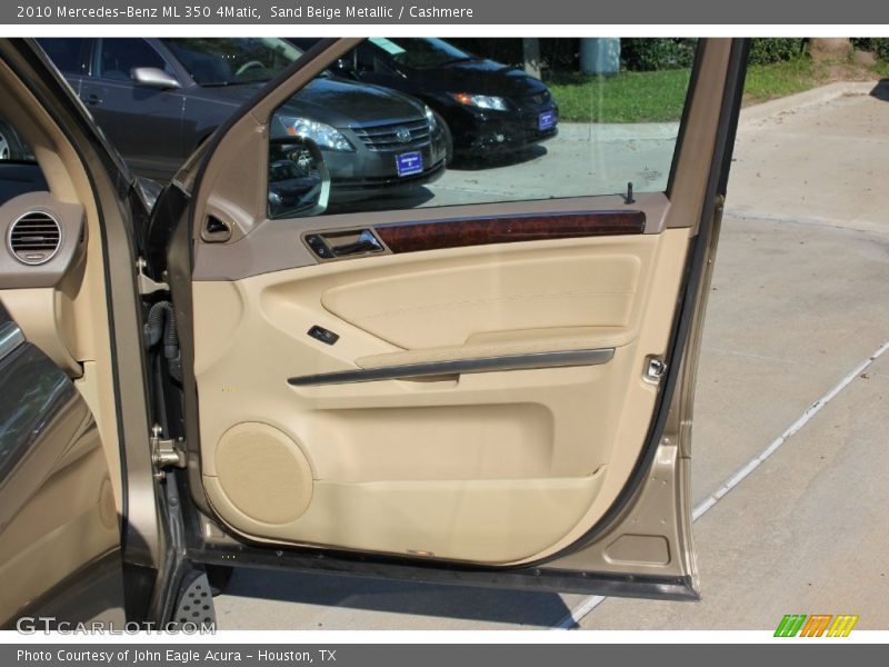 Sand Beige Metallic / Cashmere 2010 Mercedes-Benz ML 350 4Matic