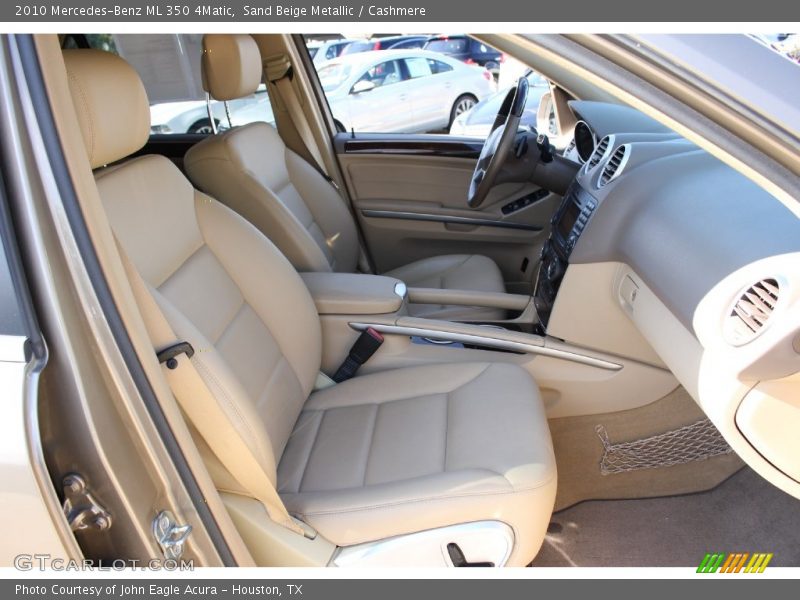 Sand Beige Metallic / Cashmere 2010 Mercedes-Benz ML 350 4Matic