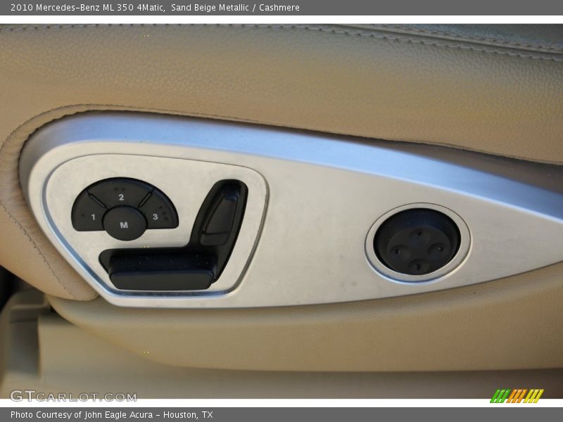 Sand Beige Metallic / Cashmere 2010 Mercedes-Benz ML 350 4Matic