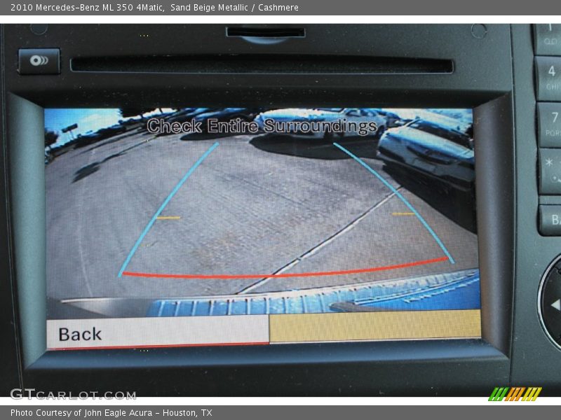 Sand Beige Metallic / Cashmere 2010 Mercedes-Benz ML 350 4Matic
