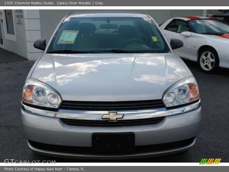 Galaxy Silver Metallic / Gray 2005 Chevrolet Malibu Sedan