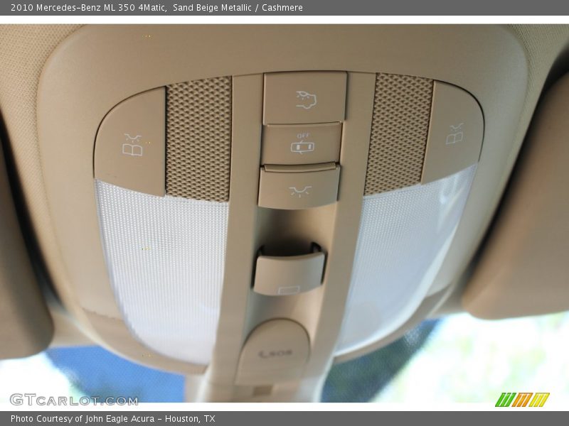 Sand Beige Metallic / Cashmere 2010 Mercedes-Benz ML 350 4Matic