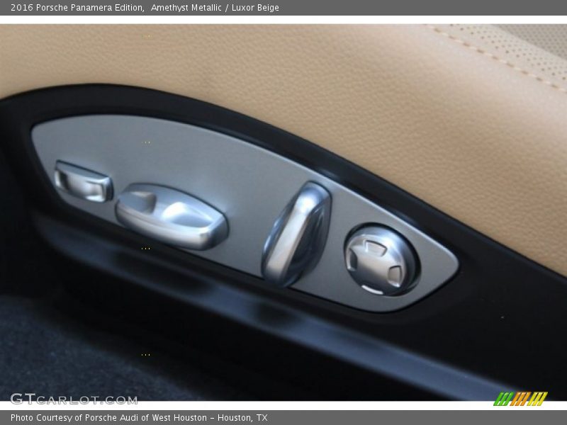 Amethyst Metallic / Luxor Beige 2016 Porsche Panamera Edition