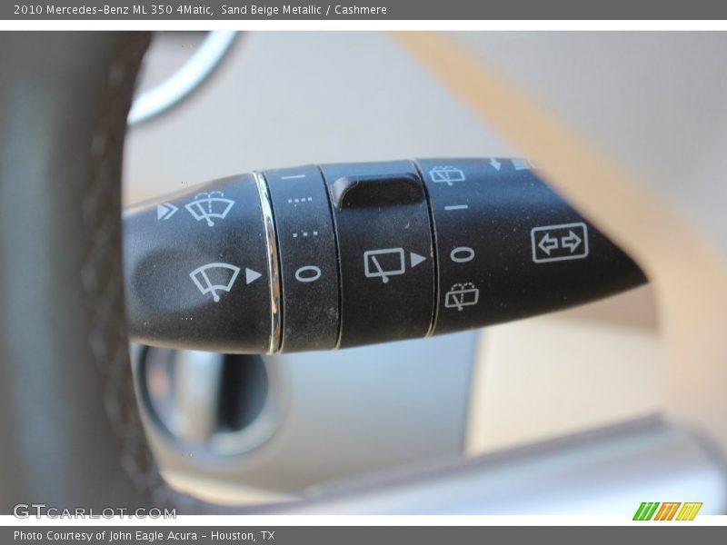 Sand Beige Metallic / Cashmere 2010 Mercedes-Benz ML 350 4Matic