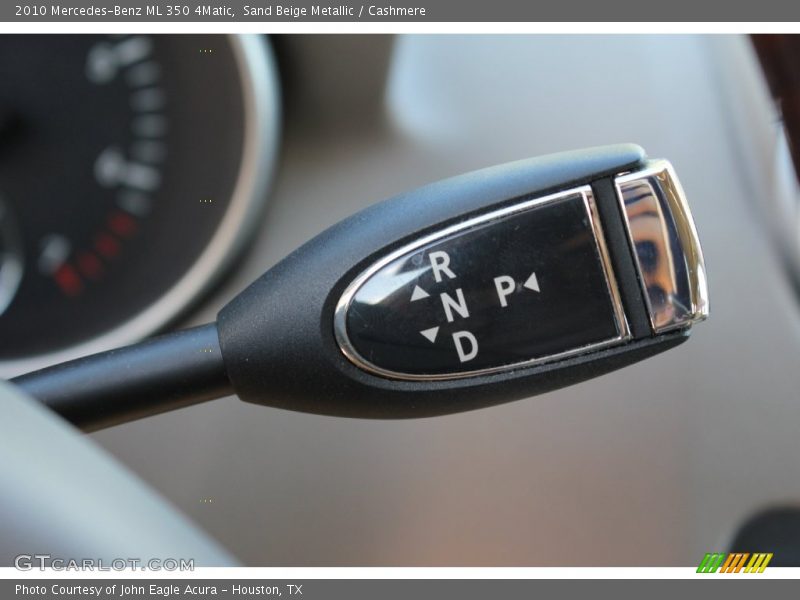 Sand Beige Metallic / Cashmere 2010 Mercedes-Benz ML 350 4Matic
