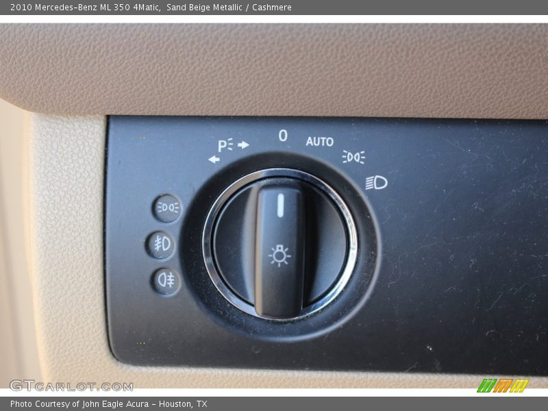 Sand Beige Metallic / Cashmere 2010 Mercedes-Benz ML 350 4Matic