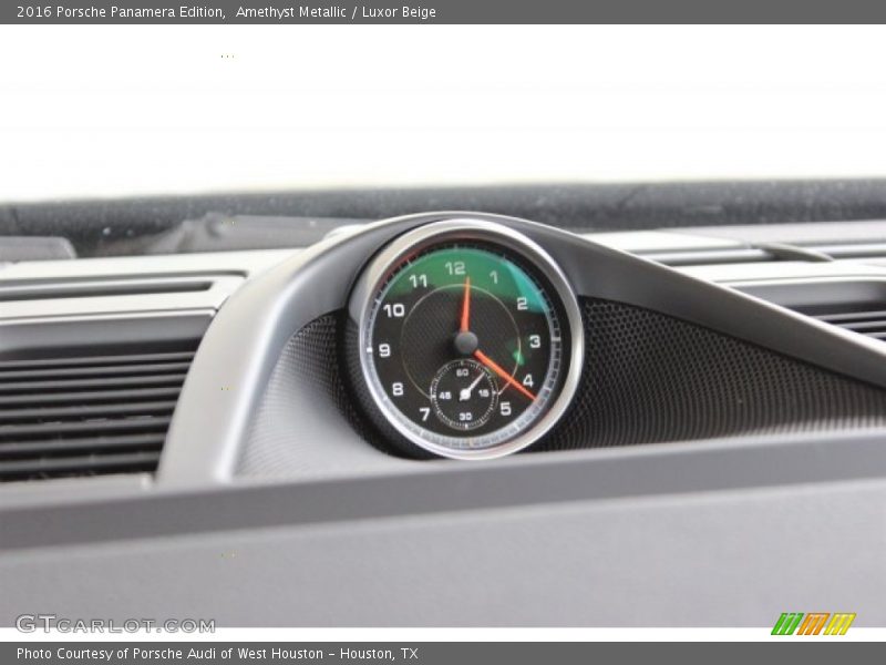 Amethyst Metallic / Luxor Beige 2016 Porsche Panamera Edition