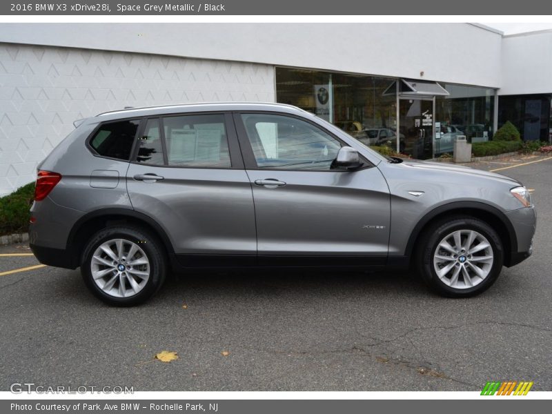 Space Grey Metallic / Black 2016 BMW X3 xDrive28i
