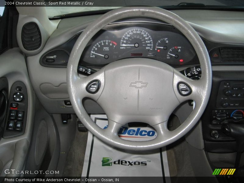 Sport Red Metallic / Gray 2004 Chevrolet Classic