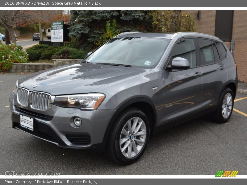 Space Grey Metallic / Black 2016 BMW X3 xDrive28i