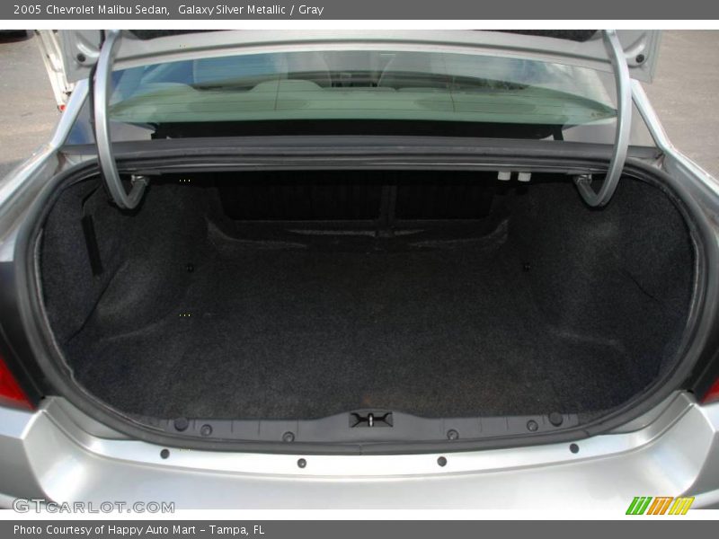 Galaxy Silver Metallic / Gray 2005 Chevrolet Malibu Sedan