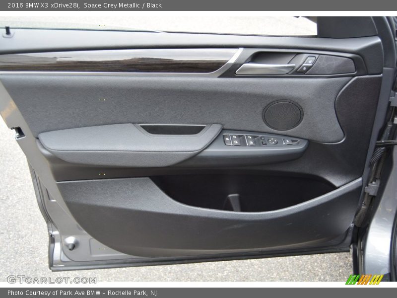 Space Grey Metallic / Black 2016 BMW X3 xDrive28i