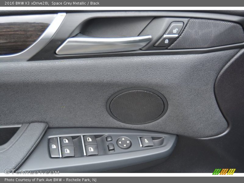 Space Grey Metallic / Black 2016 BMW X3 xDrive28i