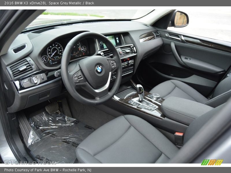 Space Grey Metallic / Black 2016 BMW X3 xDrive28i