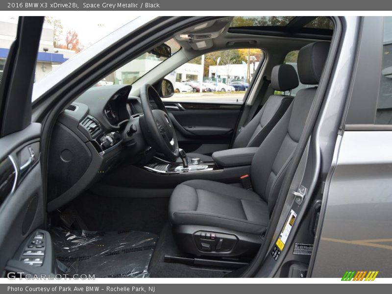 Space Grey Metallic / Black 2016 BMW X3 xDrive28i