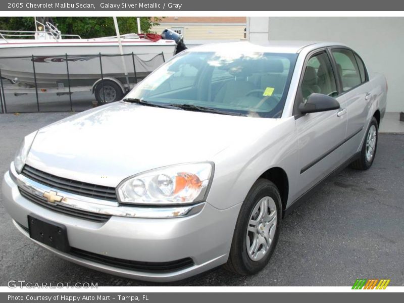 Galaxy Silver Metallic / Gray 2005 Chevrolet Malibu Sedan