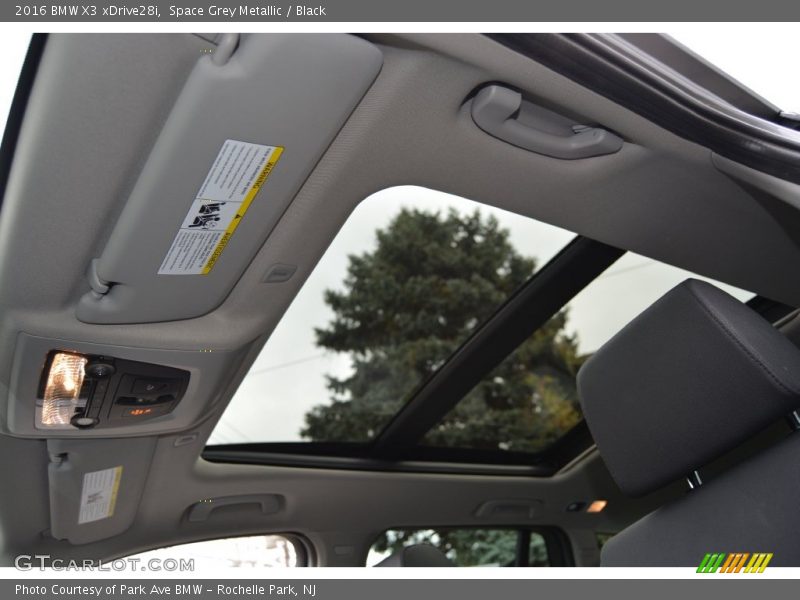 Space Grey Metallic / Black 2016 BMW X3 xDrive28i