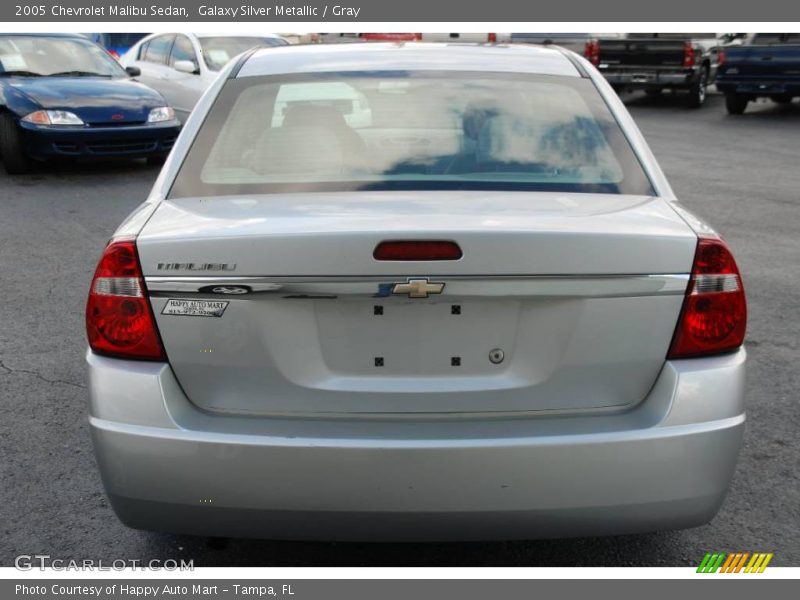 Galaxy Silver Metallic / Gray 2005 Chevrolet Malibu Sedan