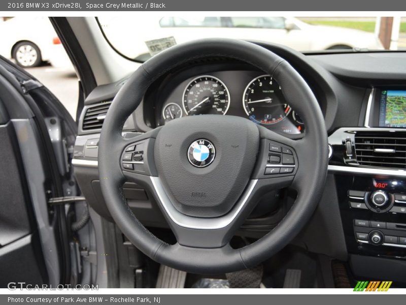 Space Grey Metallic / Black 2016 BMW X3 xDrive28i
