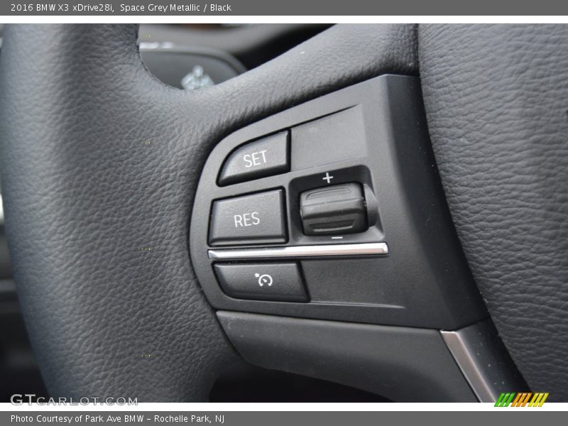 Space Grey Metallic / Black 2016 BMW X3 xDrive28i