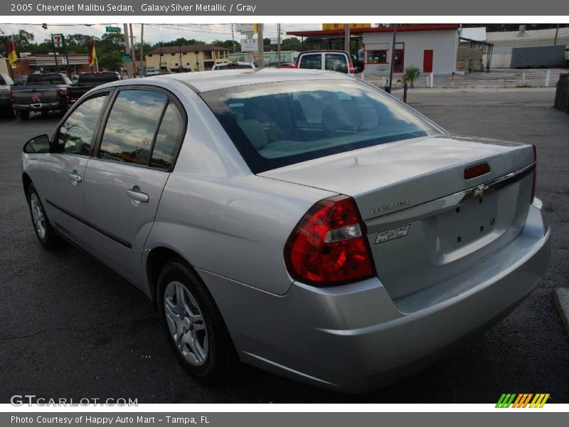 Galaxy Silver Metallic / Gray 2005 Chevrolet Malibu Sedan