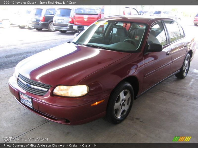 Sport Red Metallic / Gray 2004 Chevrolet Classic