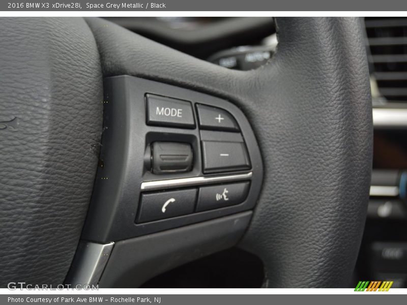 Space Grey Metallic / Black 2016 BMW X3 xDrive28i