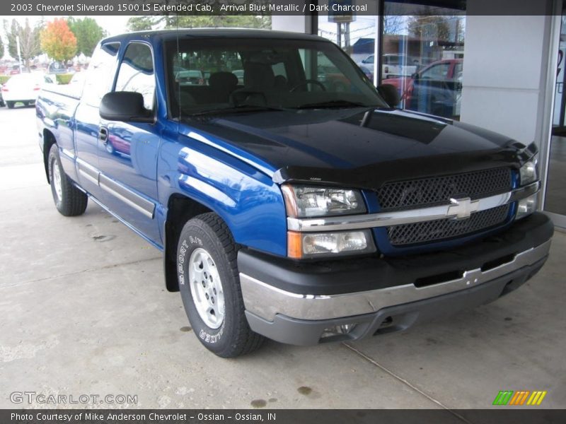 Front 3/4 View of 2003 Silverado 1500 LS Extended Cab